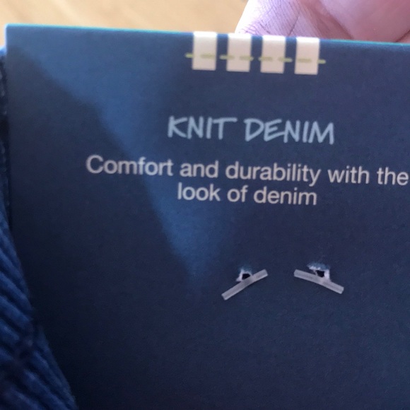 NWT Boys Genuine Kids by Osh Kosh Pull-On Jeans Soft and Comfy Patches & Pockets - Picture 4 of 12